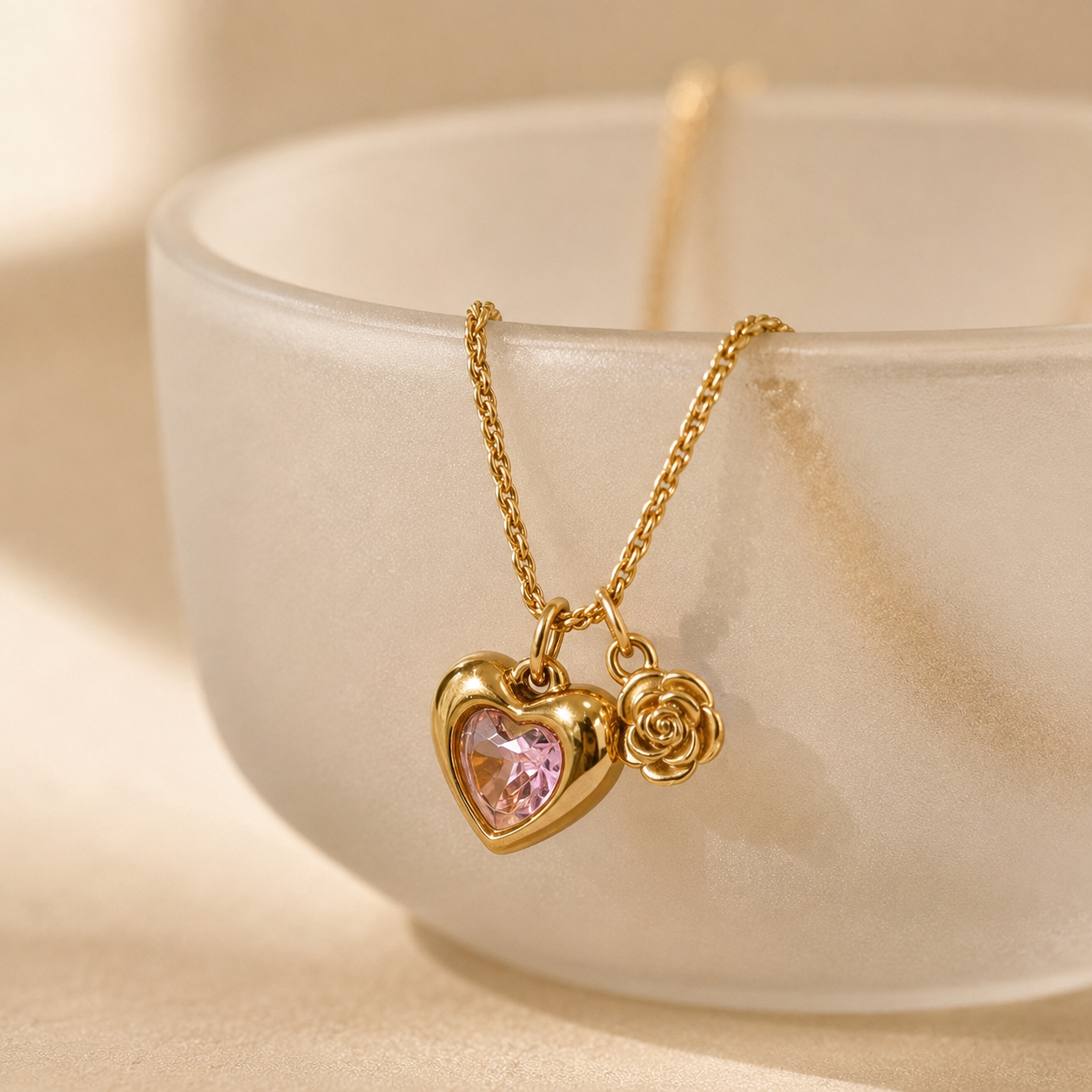 Necklace 1152 - 304 stainless steel by Qimati