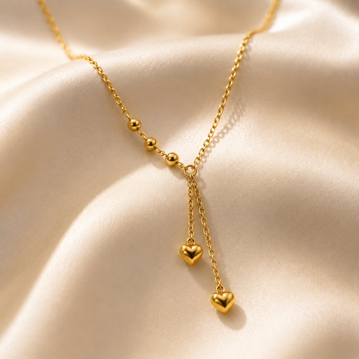 Necklace 1197 - 316L stainless steel by Qimati