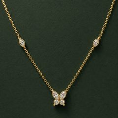 Necklace 1190 - 316L stainless steel by Qimati