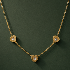 Necklace 1189 - 316L stainless steel by Qimati