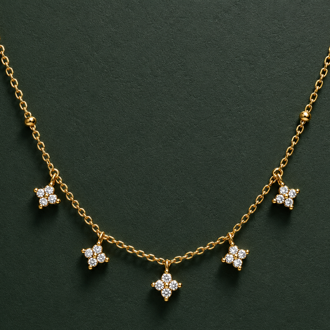 Necklace 1183 - 316L stainless steel by Qimati