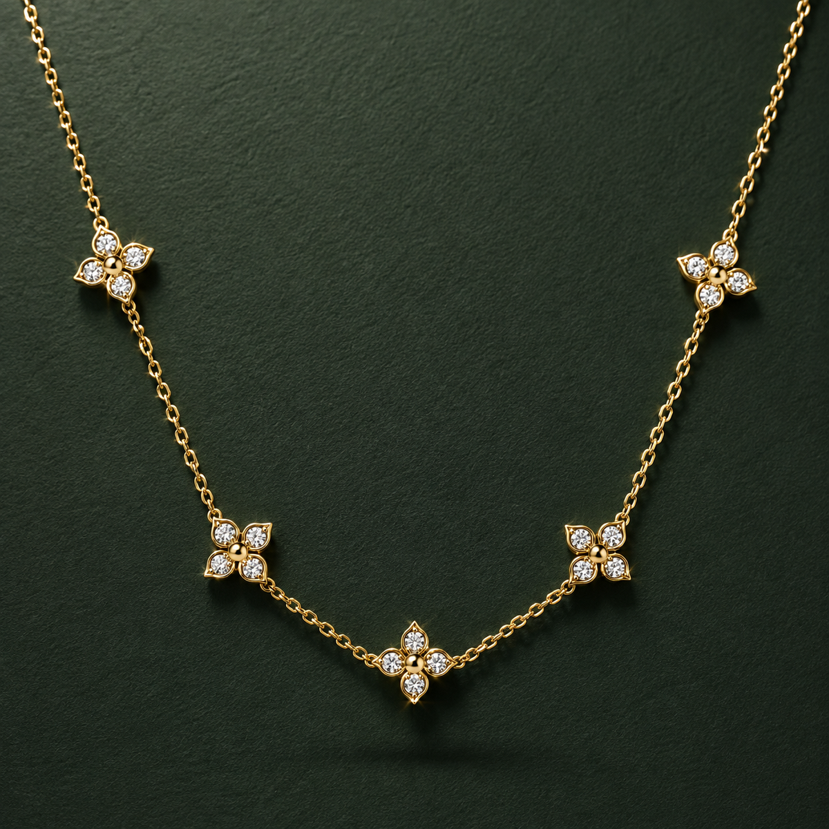 Necklace 1175 - 316L stainless steel by Qimati