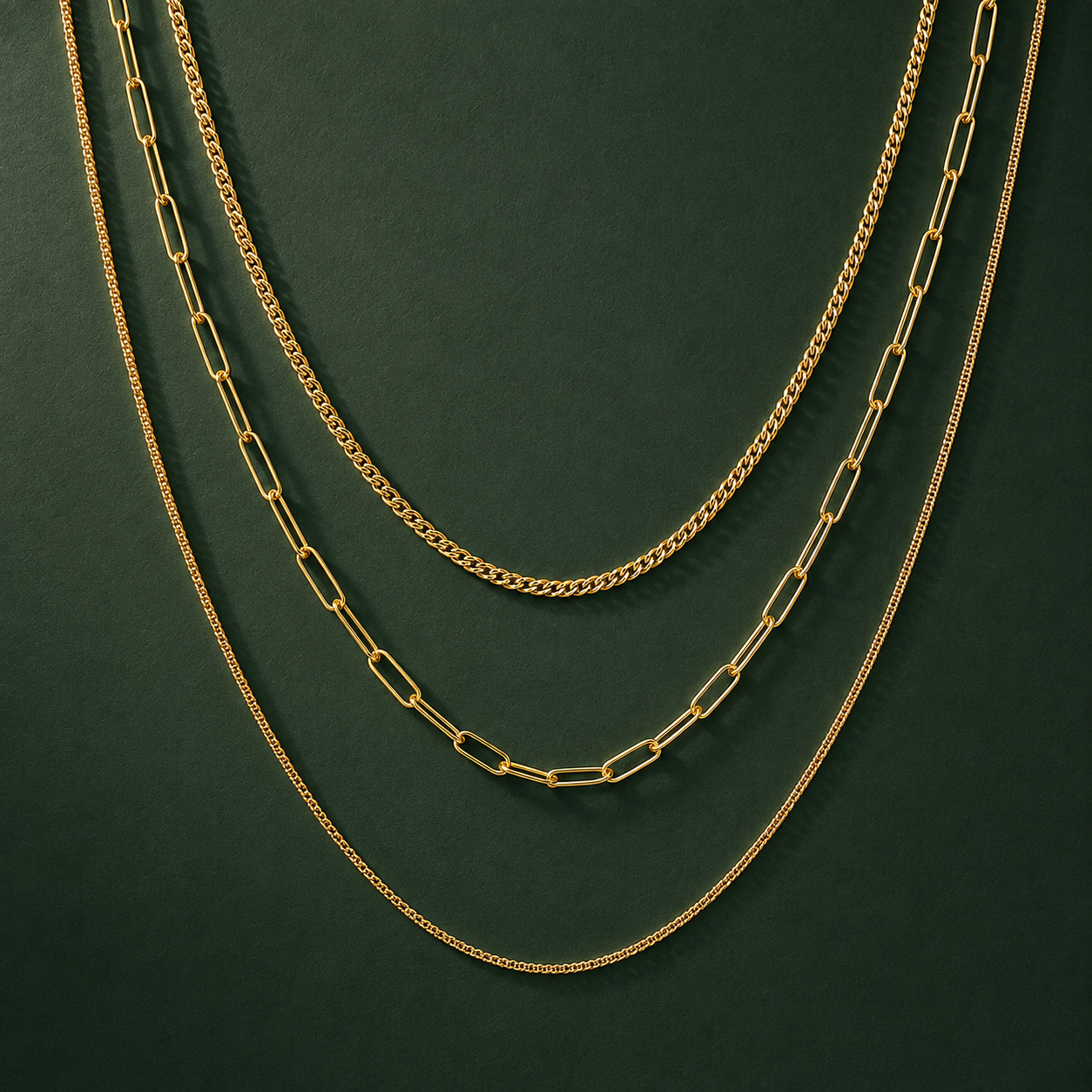Necklace 1173 - 304 stainless steel by Qimati
