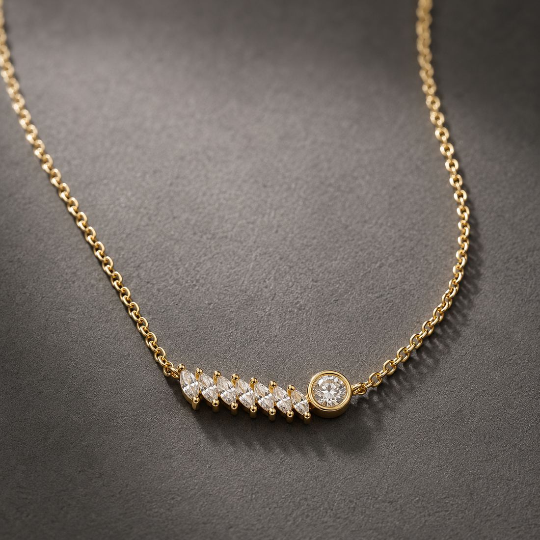 Necklace 1148 - 304 stainless steel by Qimati