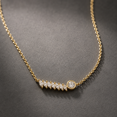Necklace 1148 - 304 stainless steel by Qimati