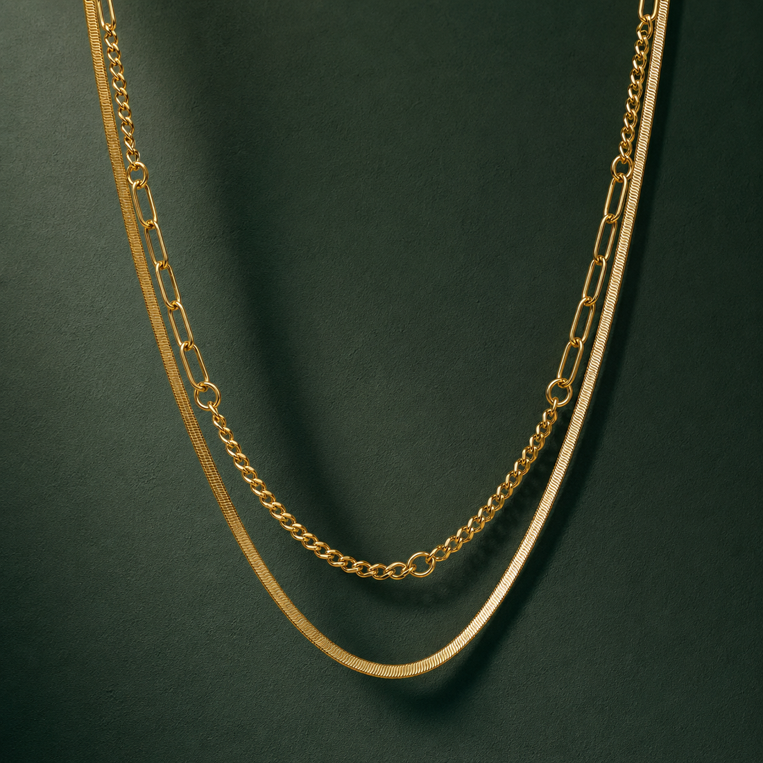 Necklace 1143 - 304 stainless steel by Qimati