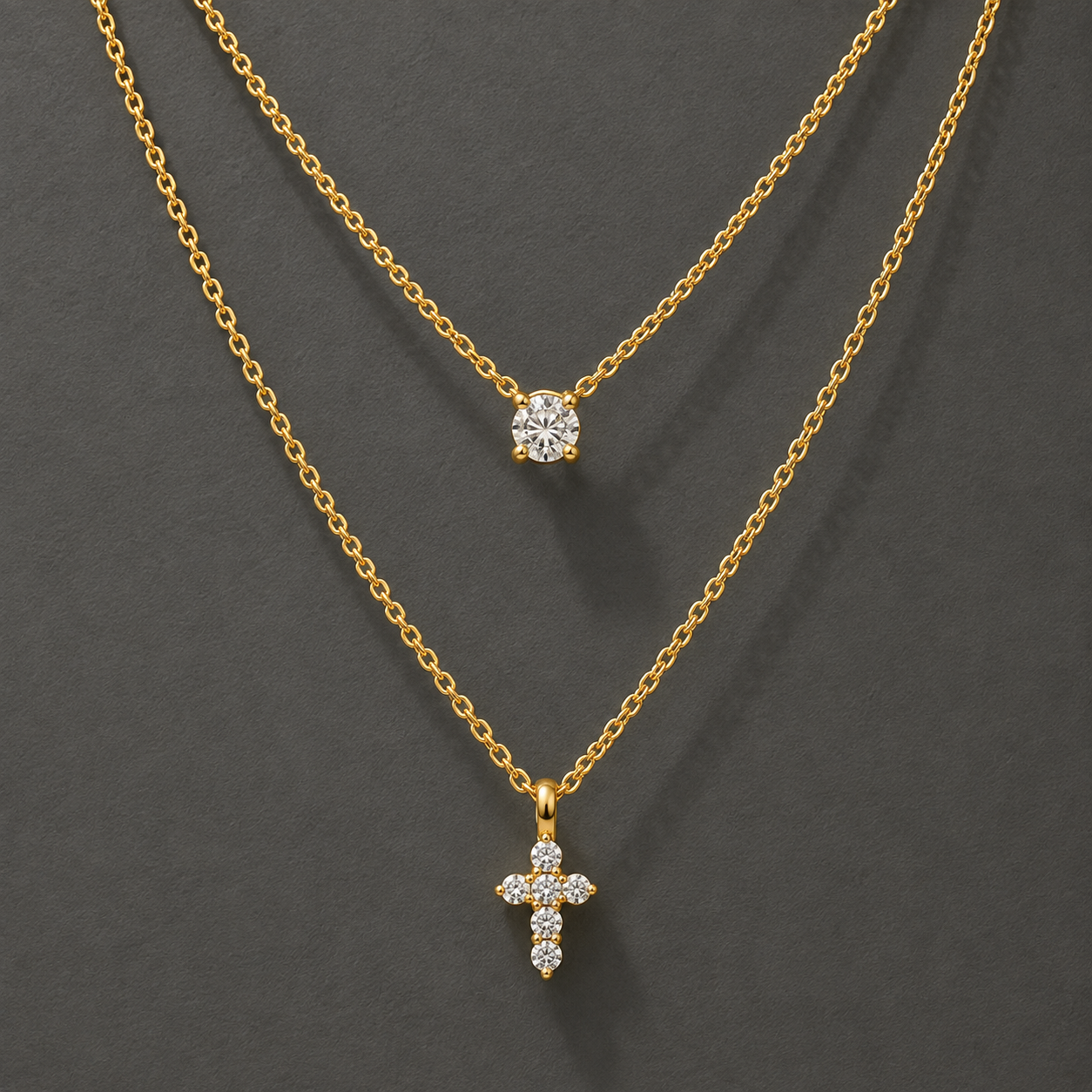 Necklace 993 - 316L stainless steel by Qimati