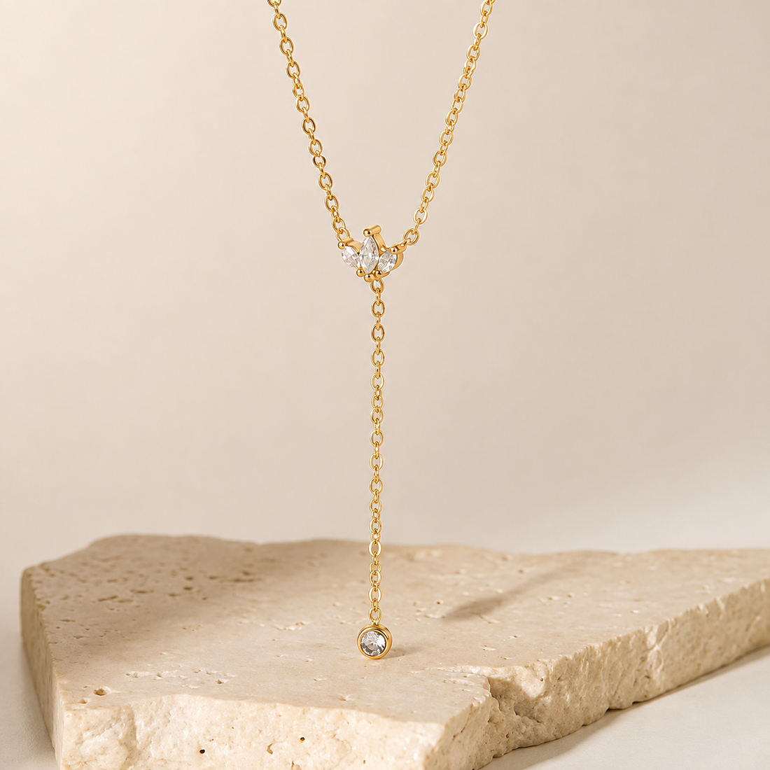 Necklace 1191 - 316L stainless steel by Qimati
