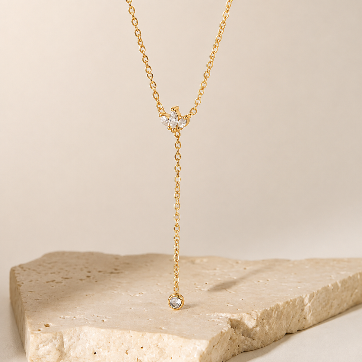 Necklace 1191 - 316L stainless steel by Qimati