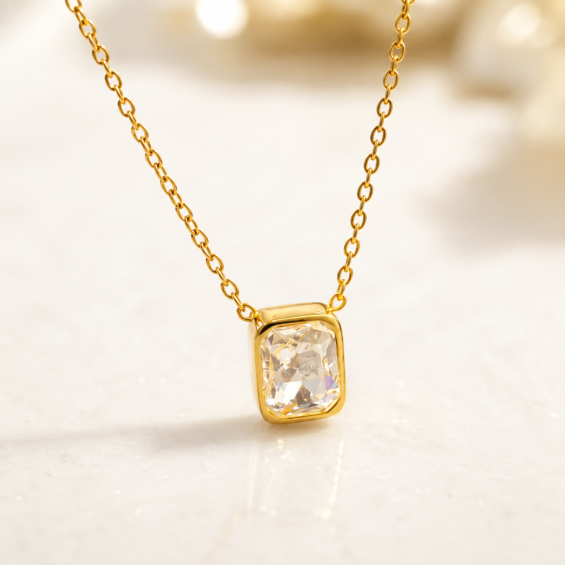 Necklace 765 - 316L stainless steel by Qimati