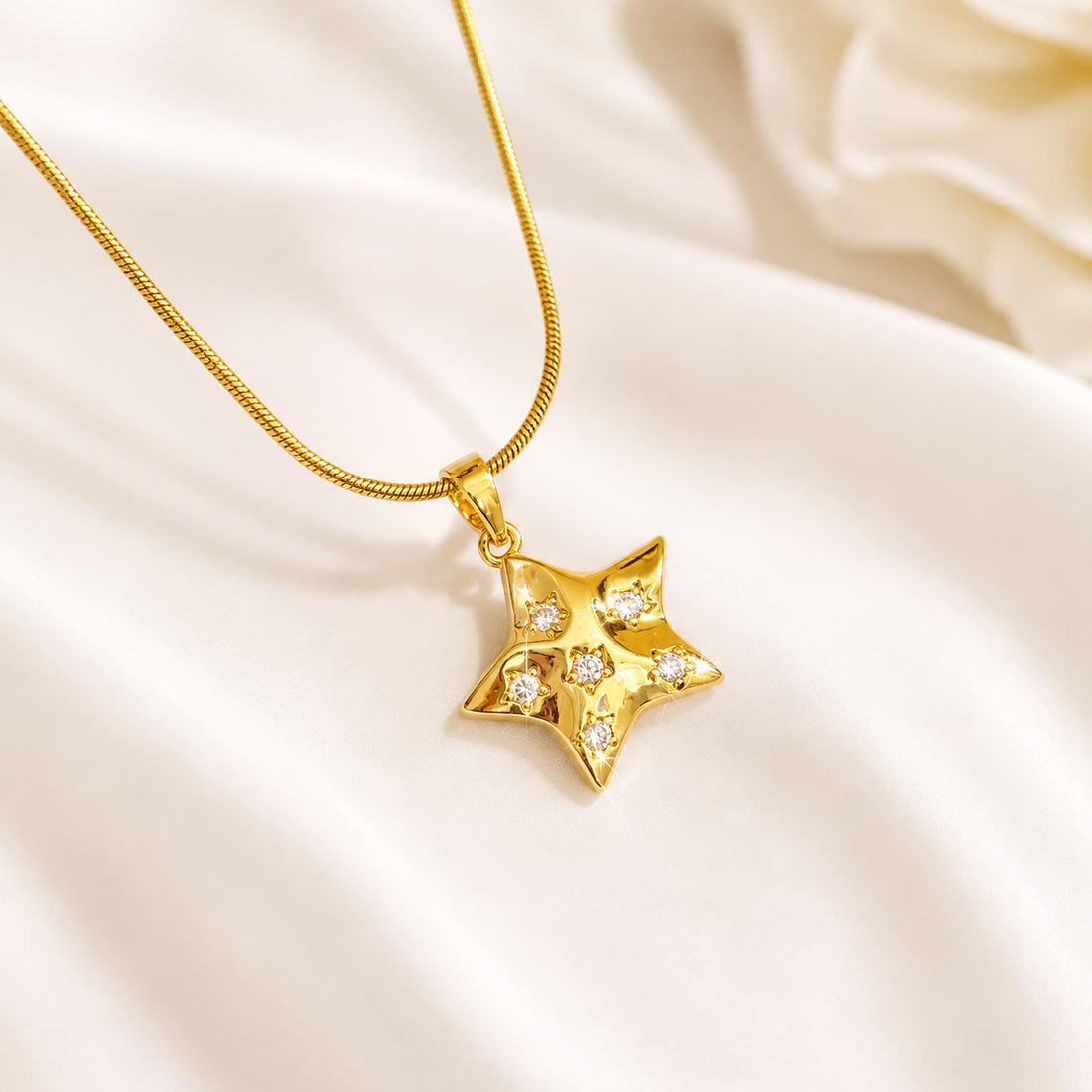 Necklace 759 - 316L stainless steel by Qimati