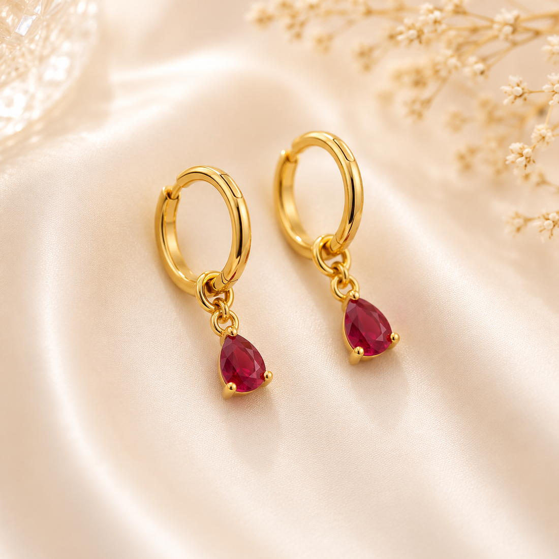 Earrings 375 - 316L stainless steel by Qimati