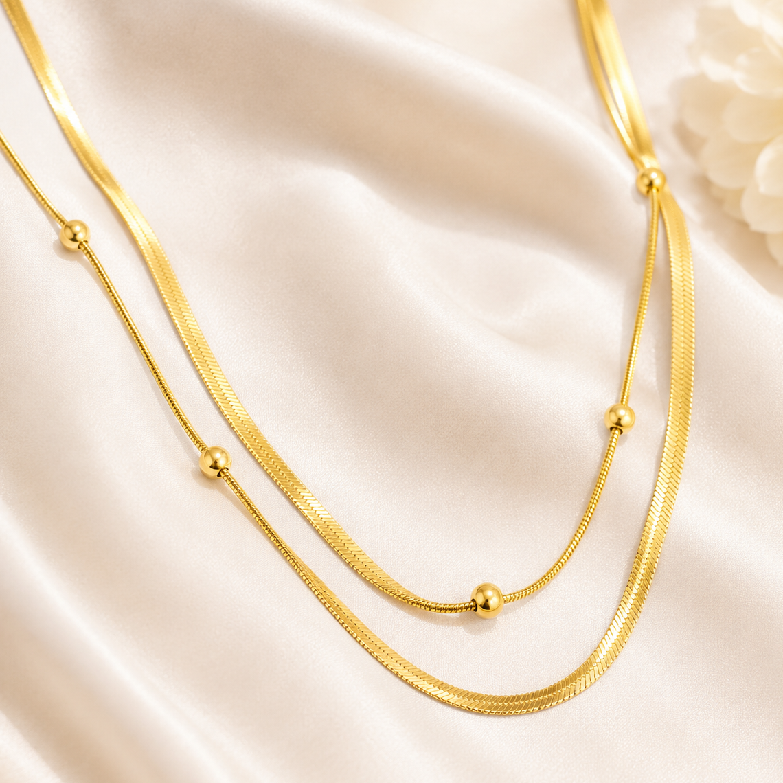 Necklace 1168 - 304 stainless steel by Qimati
