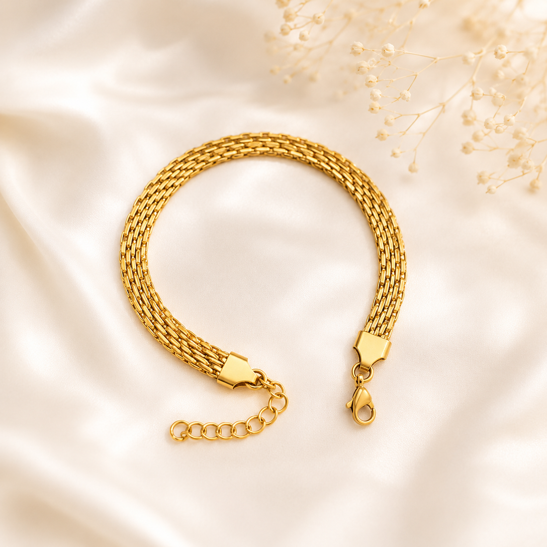 Chain Bracelet 266 - 304 stainless steel by Qimati