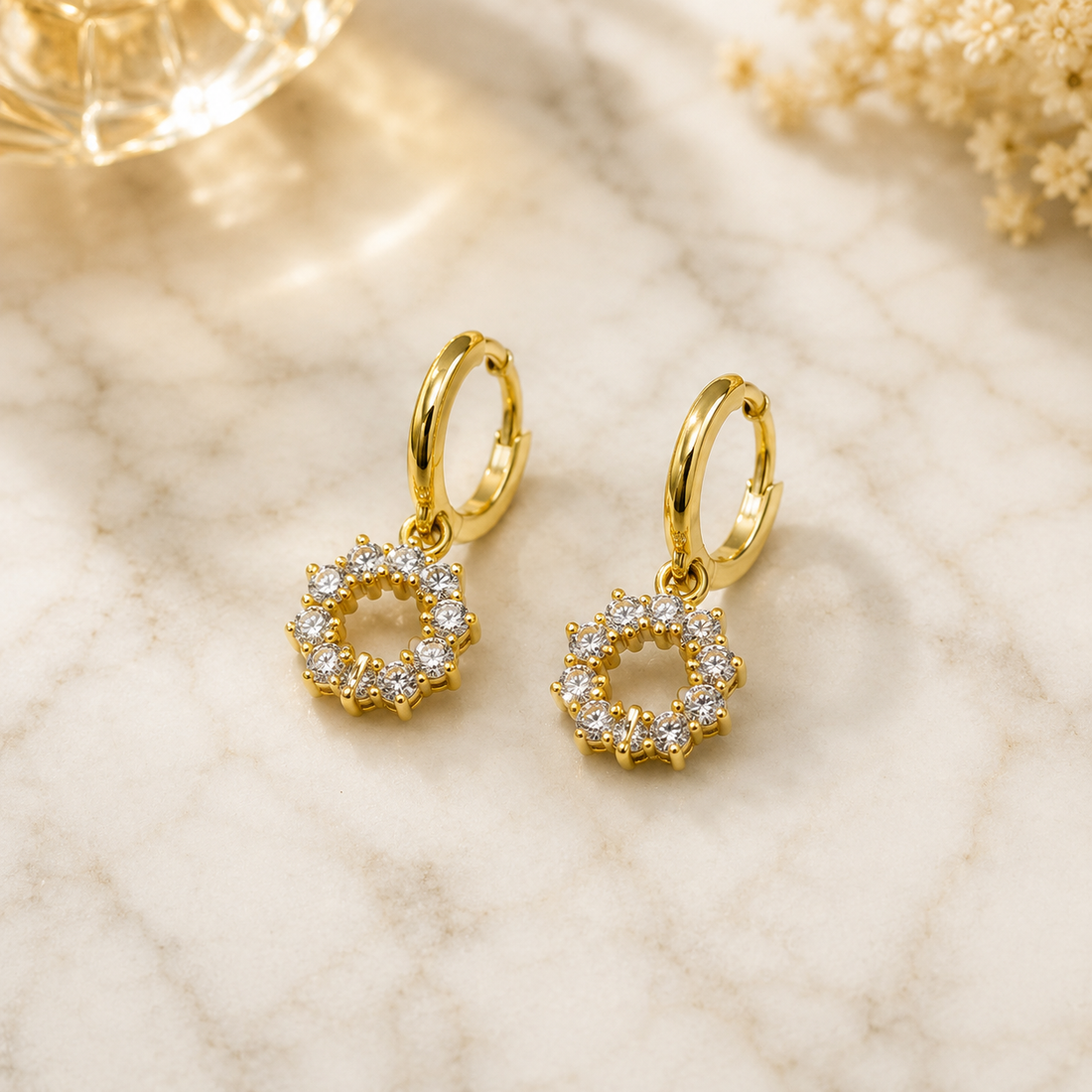 Earrings 367 - 316L stainless steel by Qimati