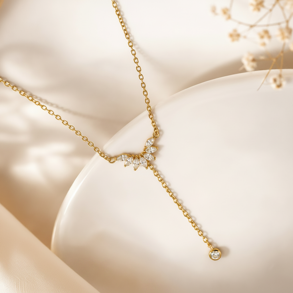 Necklace 725 - 316L stainless steel by Qimati