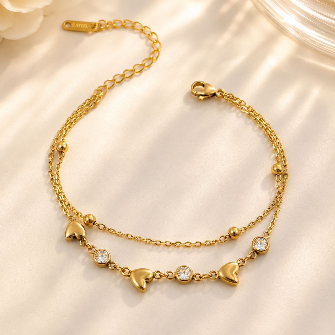 Chain Bracelet 246 - 304 stainless steel by Qimati