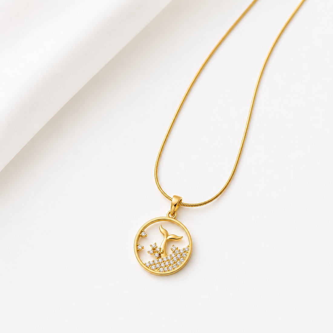 Necklace 624 - 316L stainless steel by Qimati