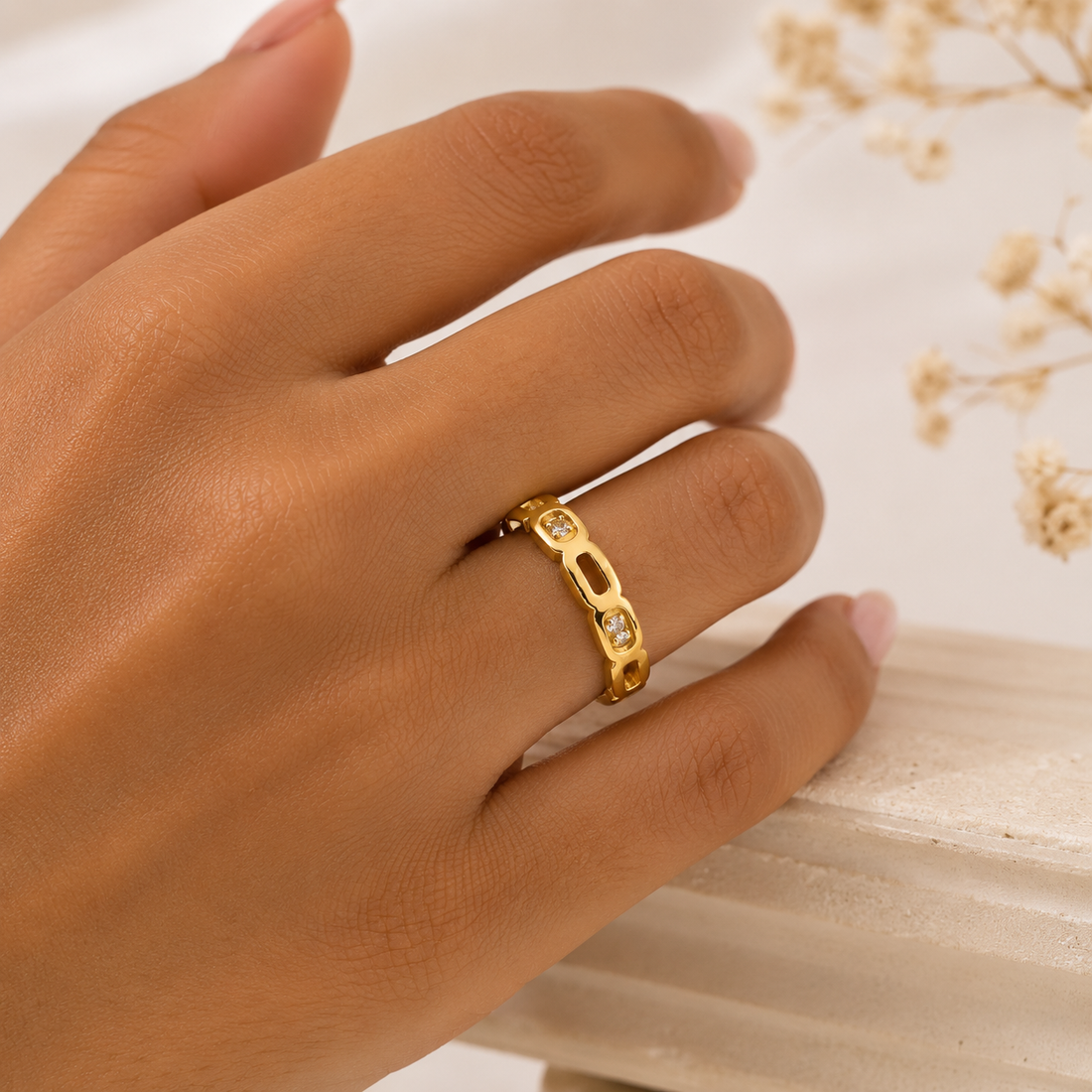 Rings 176 - 316L stainless steel by Qimati