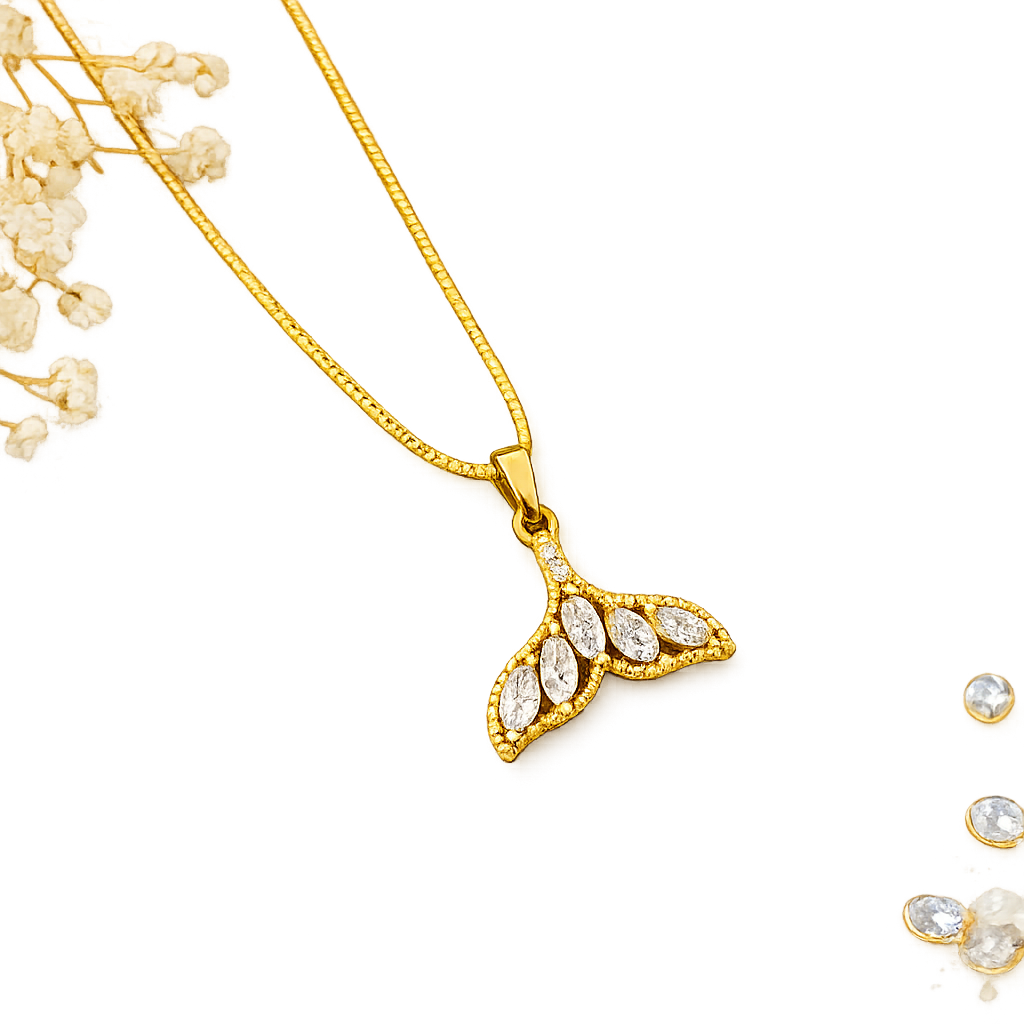 Necklace 628 - 316L stainless steel by Qimati