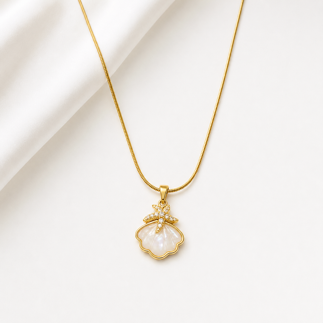 Necklace 629 - 316L stainless steel by Qimati
