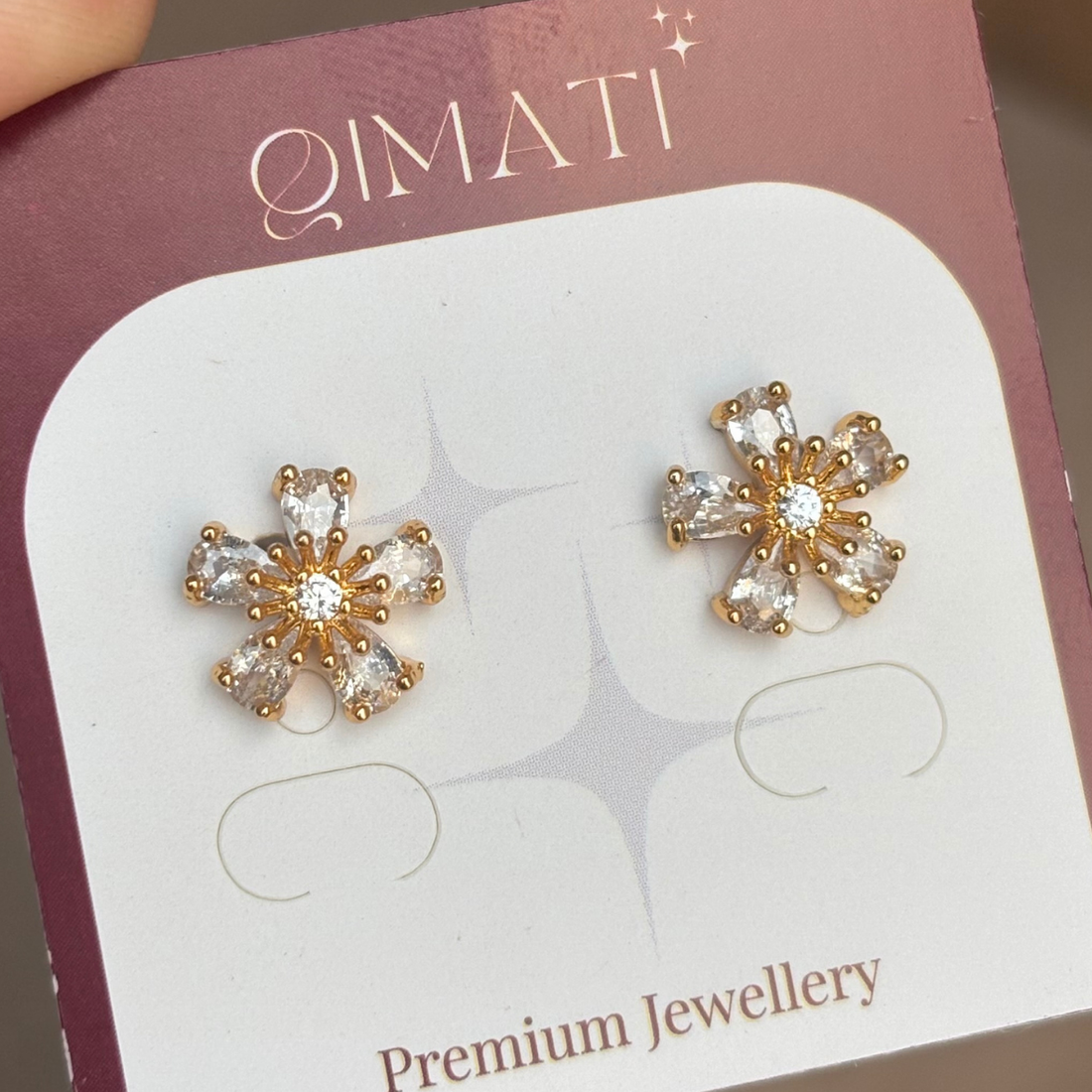 Earrings 022 - 316L stainless steel by Qimati