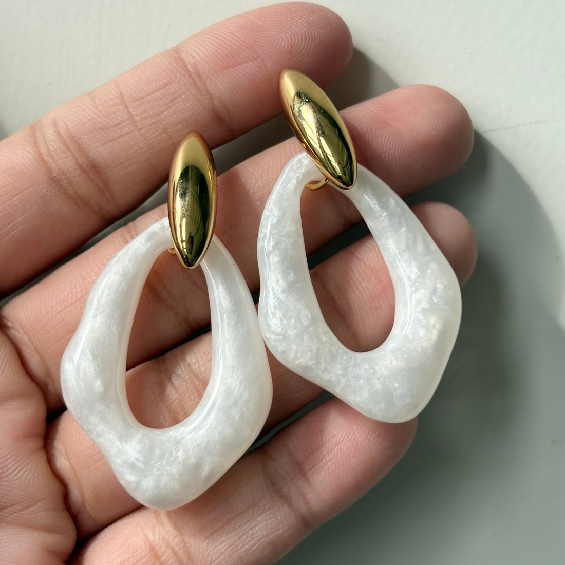 Earrings 033 - 316L stainless steel by Qimati
