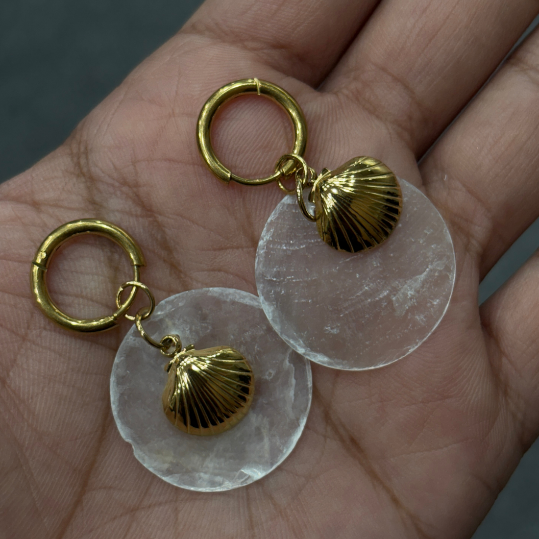 Earrings 041 - 316L stainless steel by Qimati