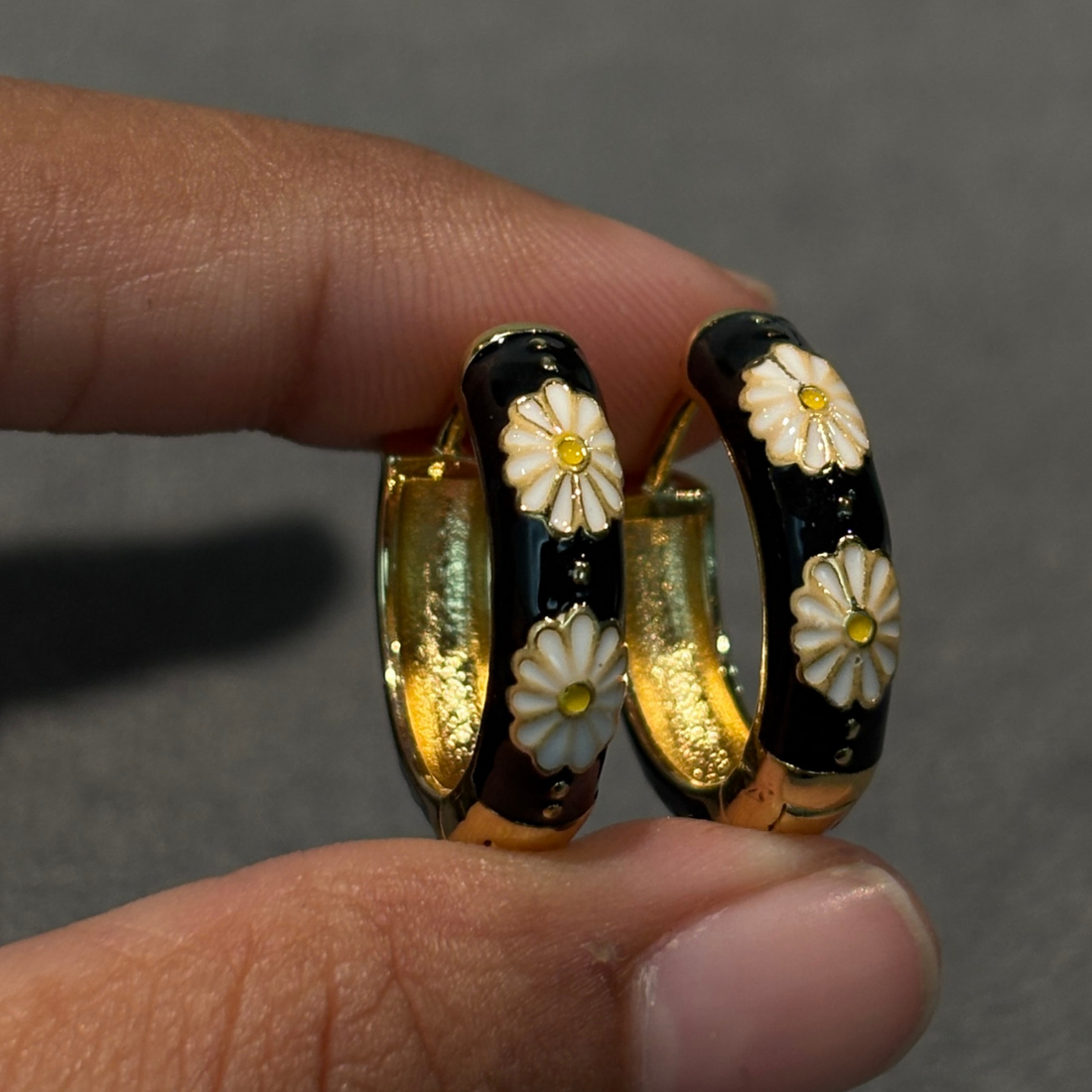 Earrings 043 - 316L stainless steel by Qimati