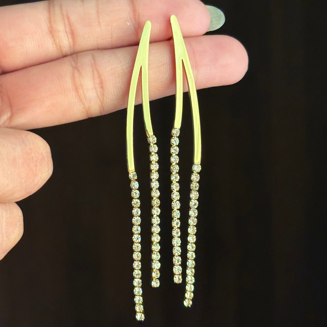 Earrings 050 - 316L stainless steel by Qimati