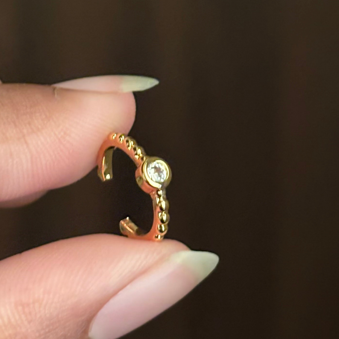 Earrings (Ear-cuffs) 069 - 316L stainless steel by Qimati