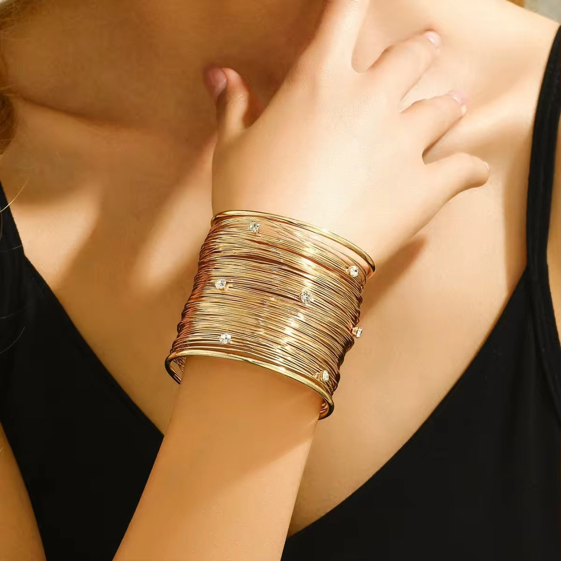 Bracelet Kada 362 - brass by Qimati
