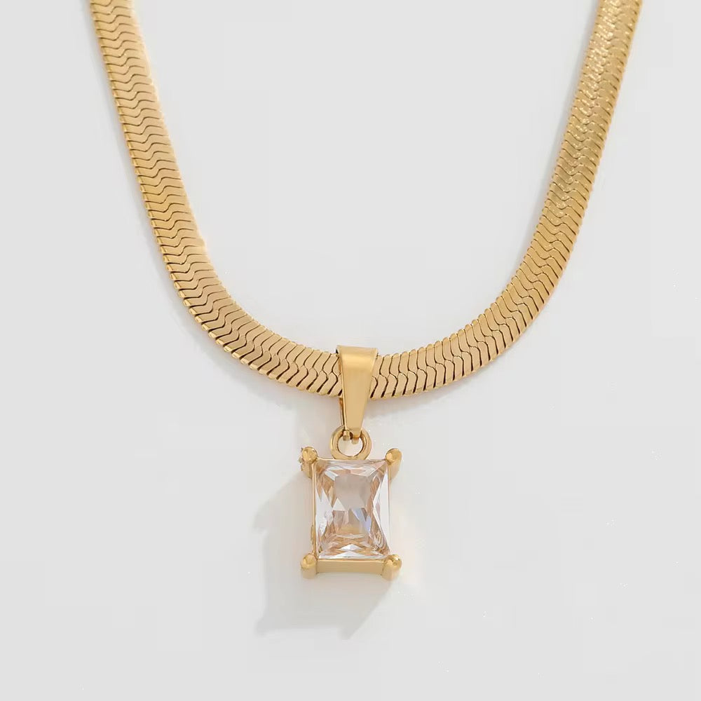 Necklace 497 - 304 stainless steel by Qimati