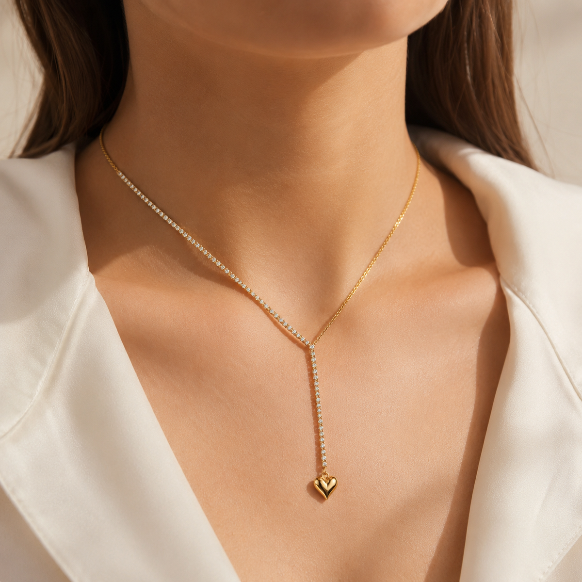 Necklace 1125 - 304 stainless steel by Qimati