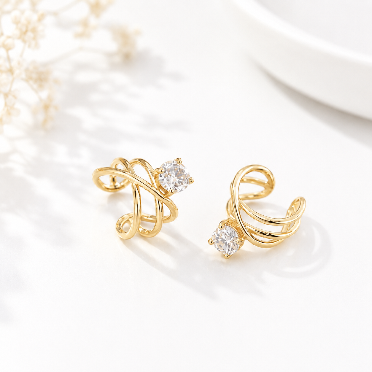 Earrings 583 (Ear - Cuff)