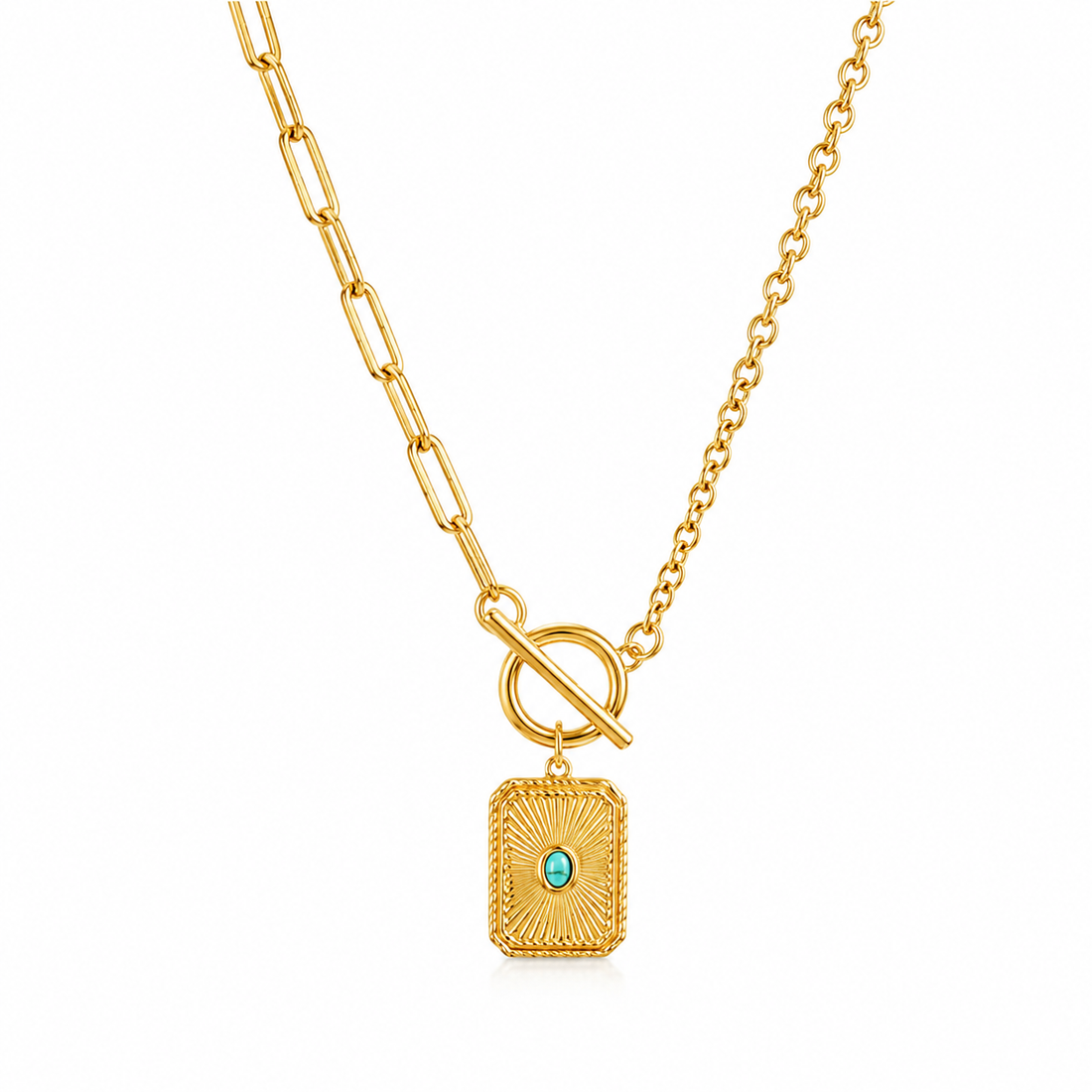 Necklace 699 - 316L stainless steel by Qimati
