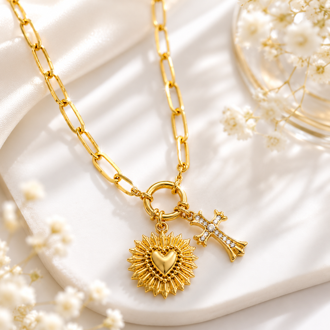 Necklace 700 - 316L stainless steel by Qimati