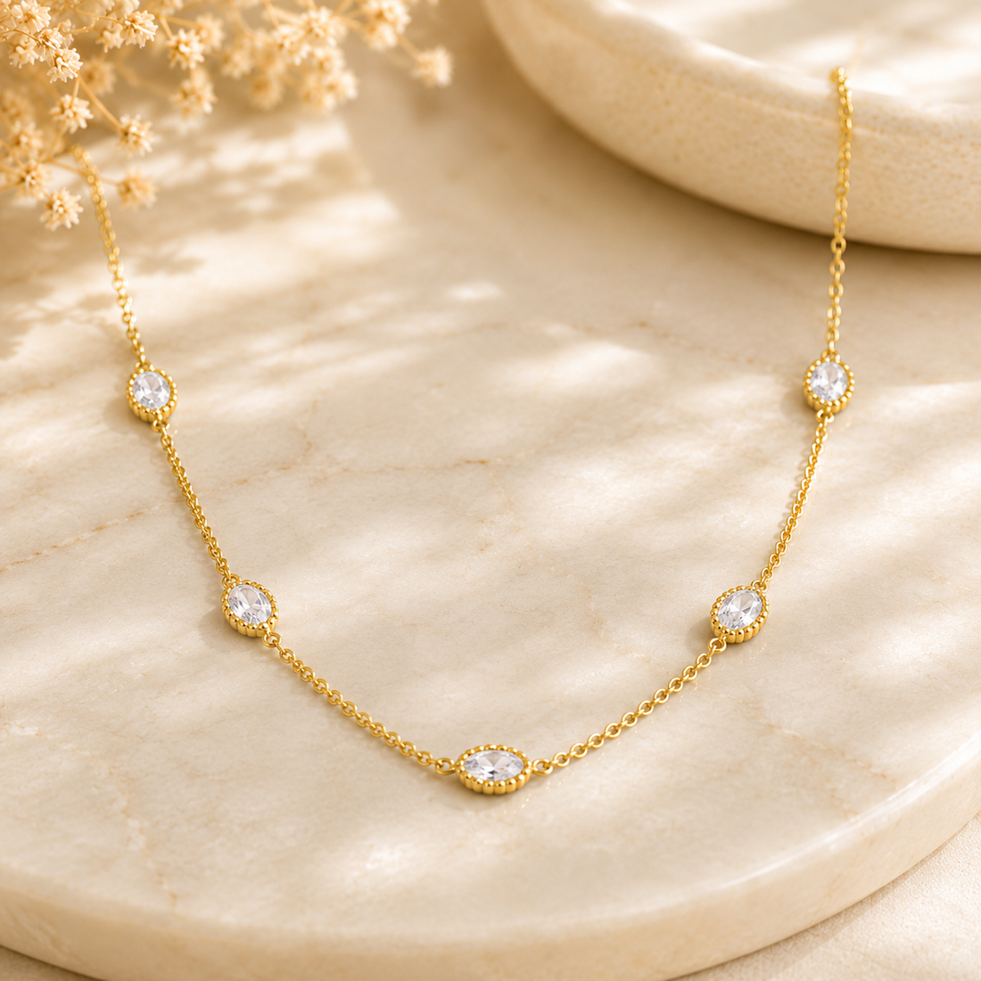 Necklace 386 — 316L stainless steel by Qimati
