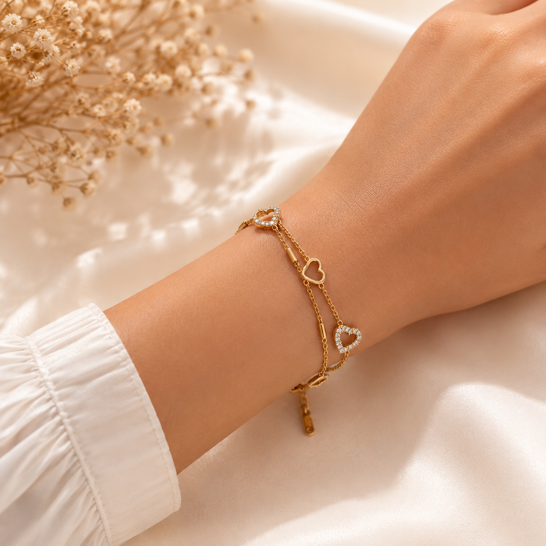 Chain Bracelet 268 - 304 stainless steel by Qimati
