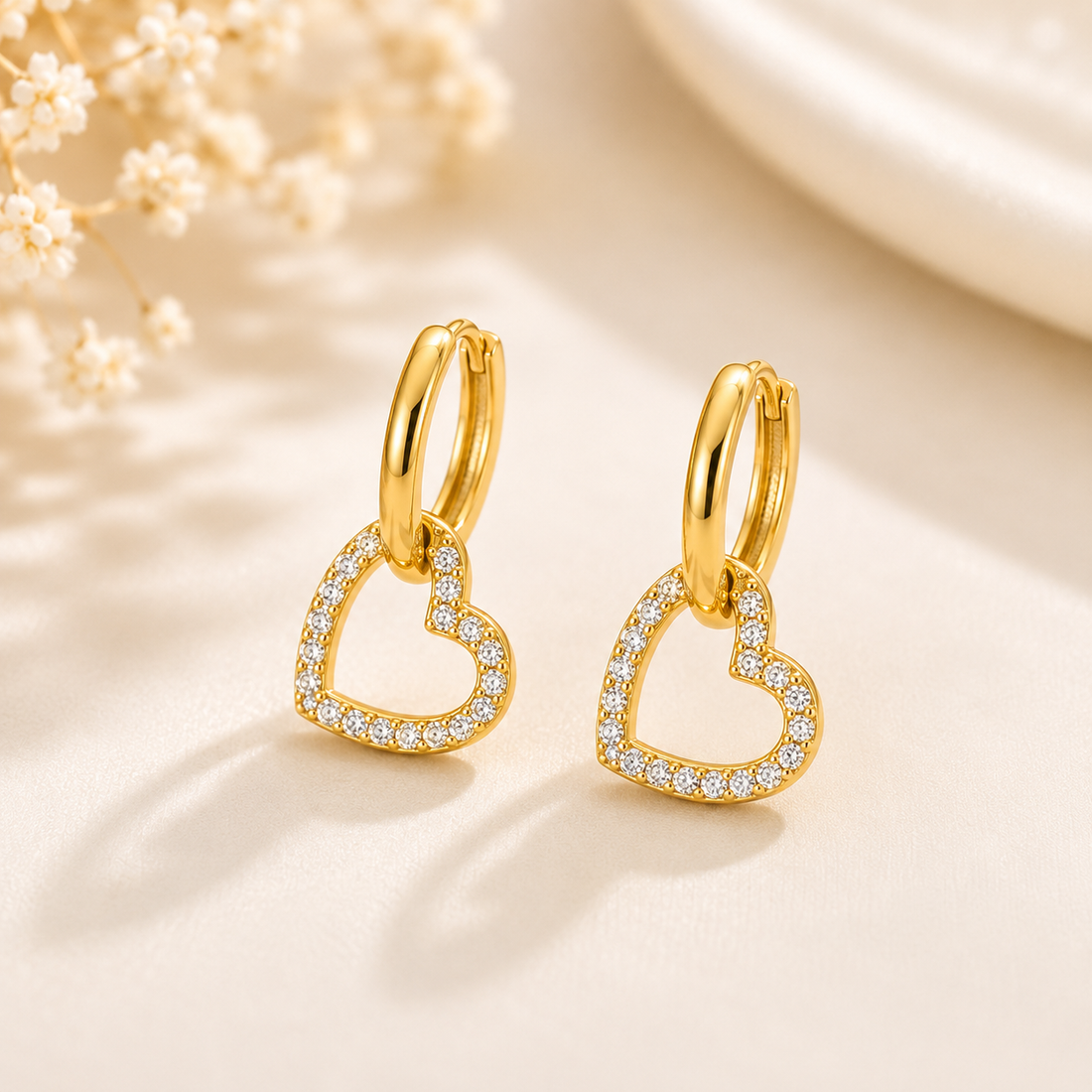 Earrings 435 - 316L stainless steel by Qimati