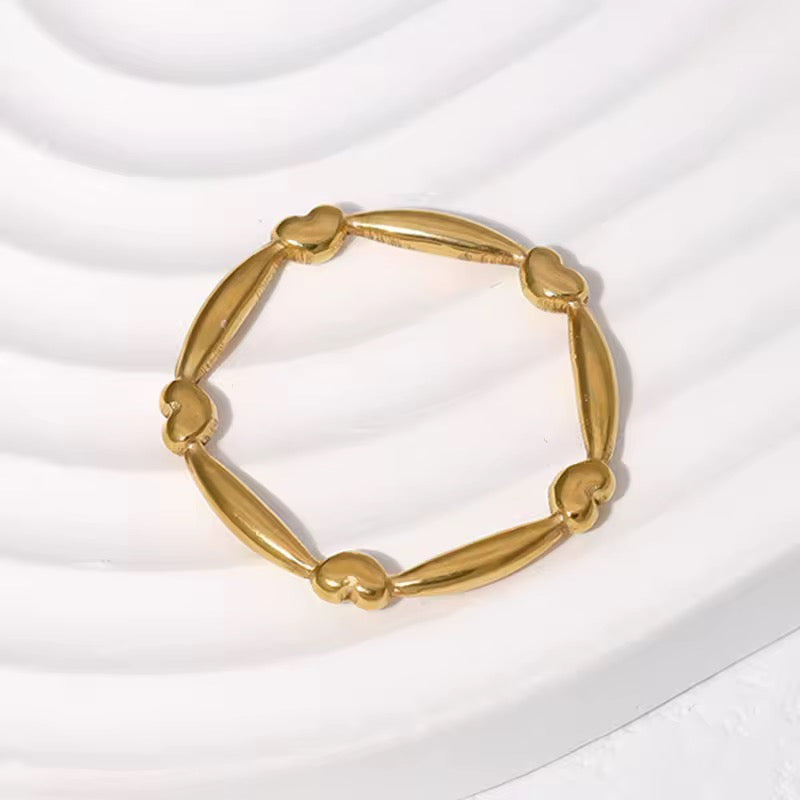 Rings 003 - 316L stainless steel by Qimati