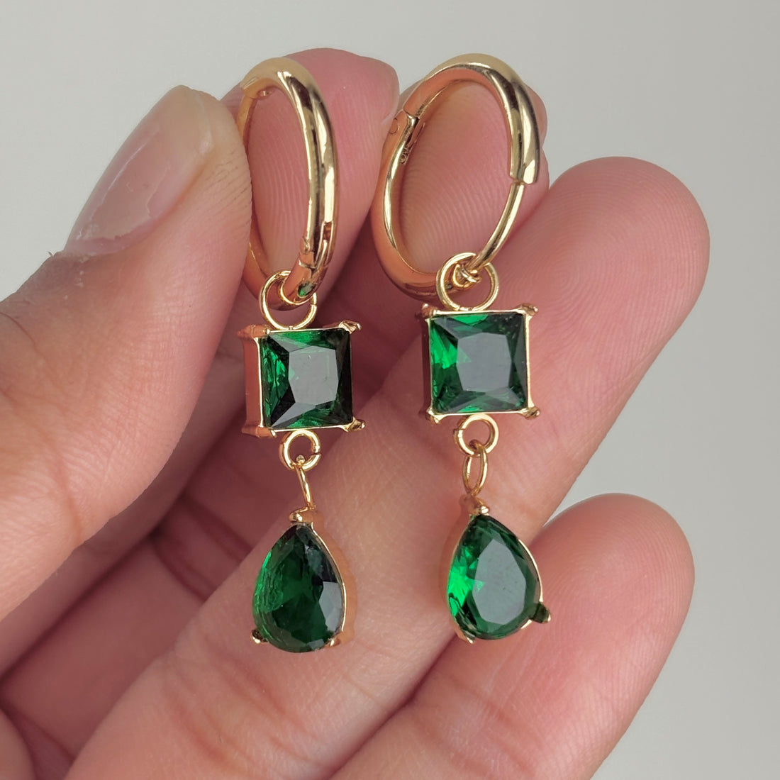 Earrings 107 - 316L stainless steel by Qimati