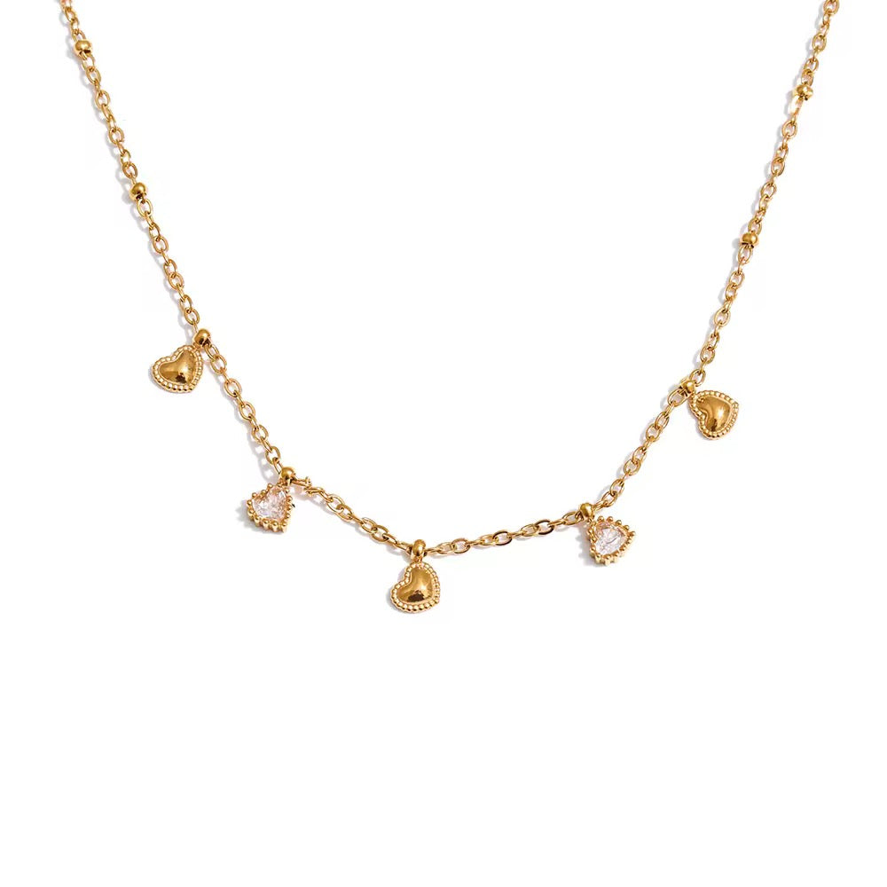 Necklace 556 - 316L stainless steel by Qimati