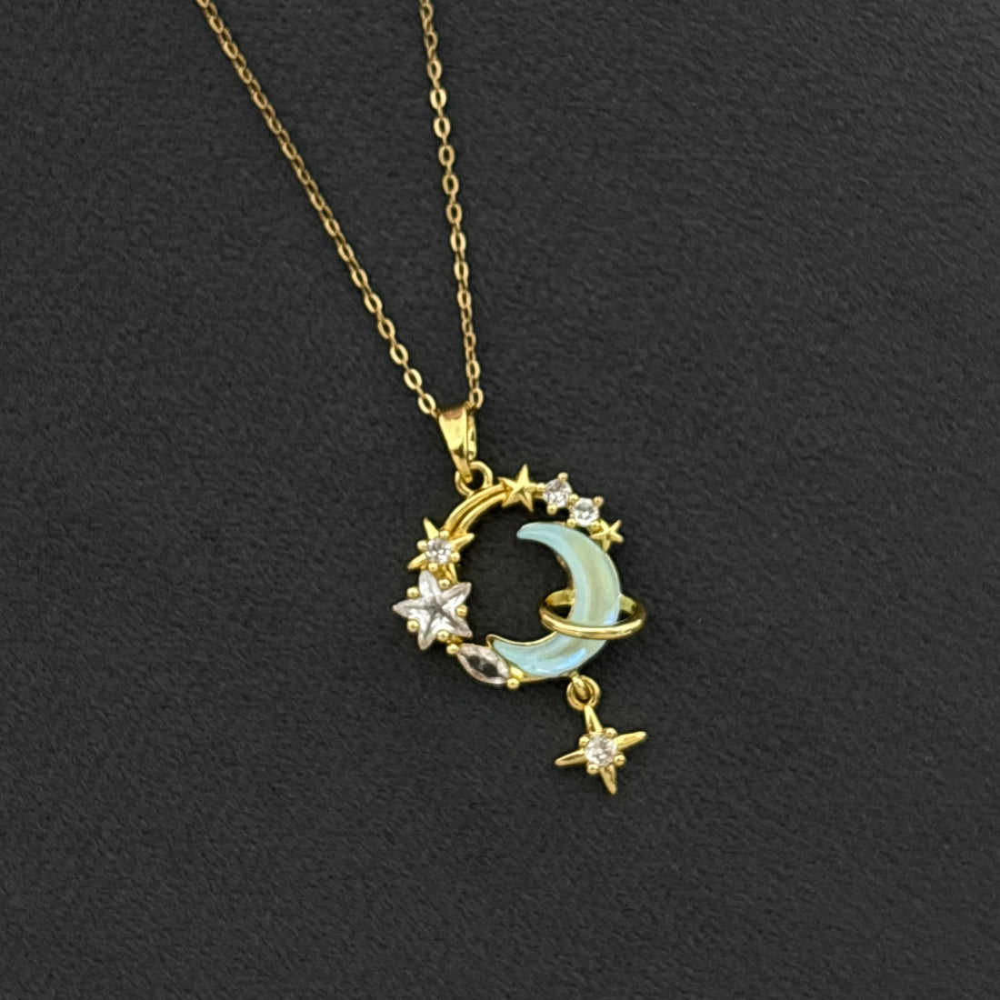 Necklace 141 - 316L stainless steel by Qimati