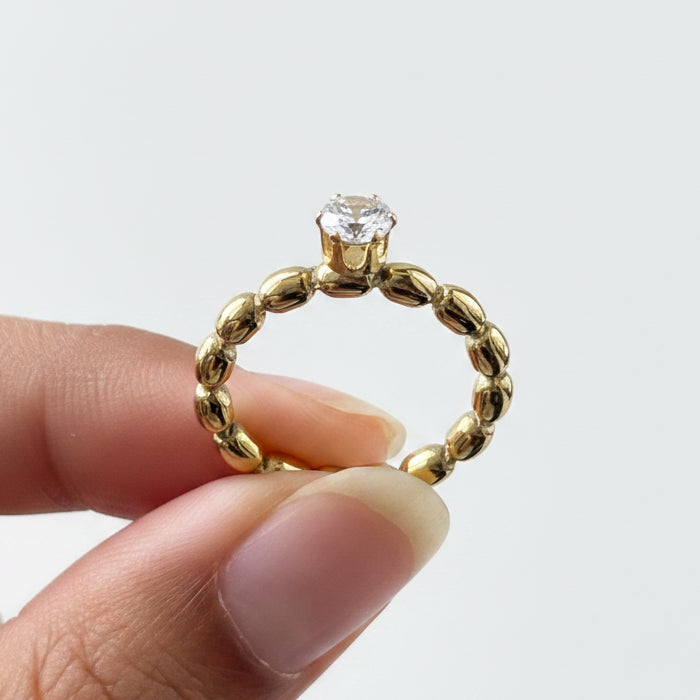 Rings 009 - 316L stainless steel by Qimati