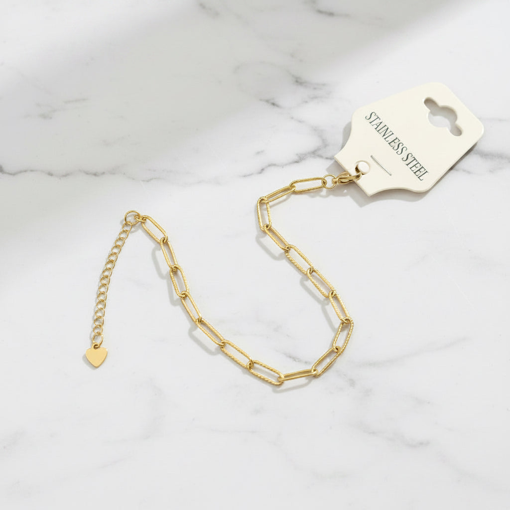 Chain Bracelet 082 - 316L stainless steel by Qimati