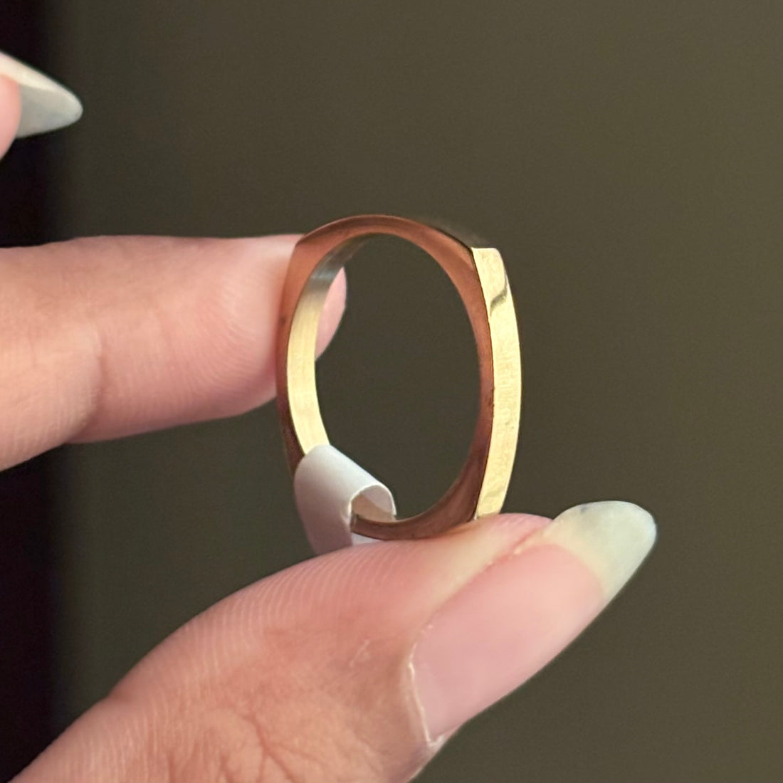 Rings 006 - 316L stainless steel by Qimati