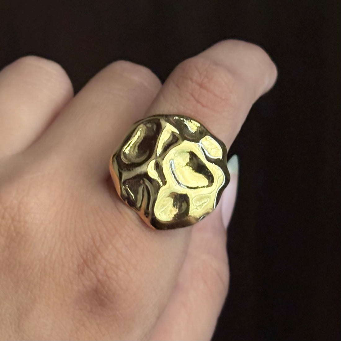 Rings 039 - 316L stainless steel by Qimati