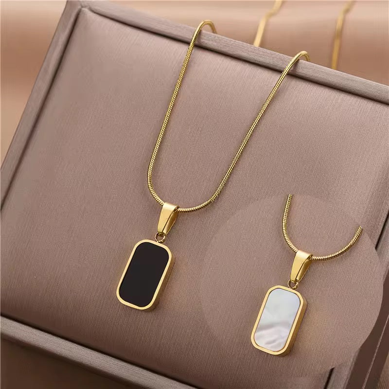 Necklace 001 - 316L stainless steel by Qimati