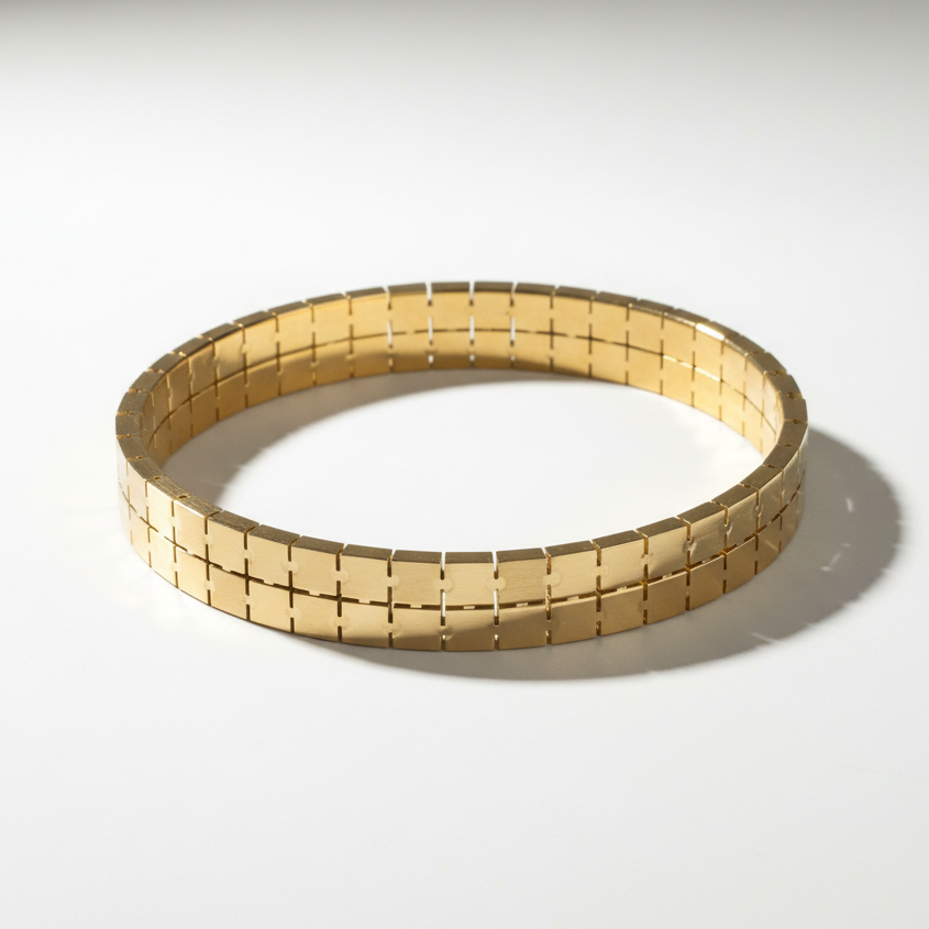 Bracelet Kada 060 - 316L stainless steel by Qimati